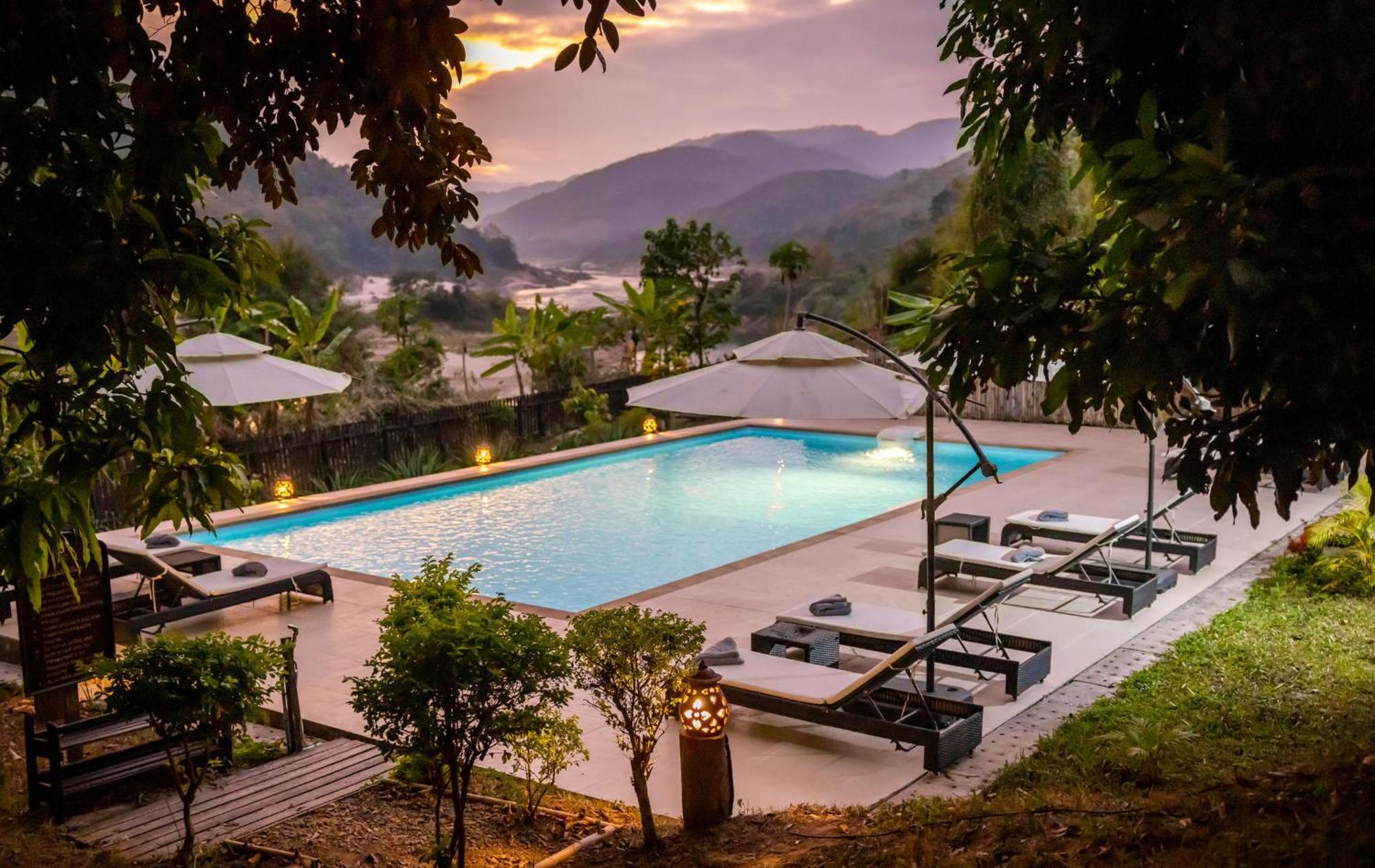 The Sanctuary Pakbeng Lodge Экстерьер фото