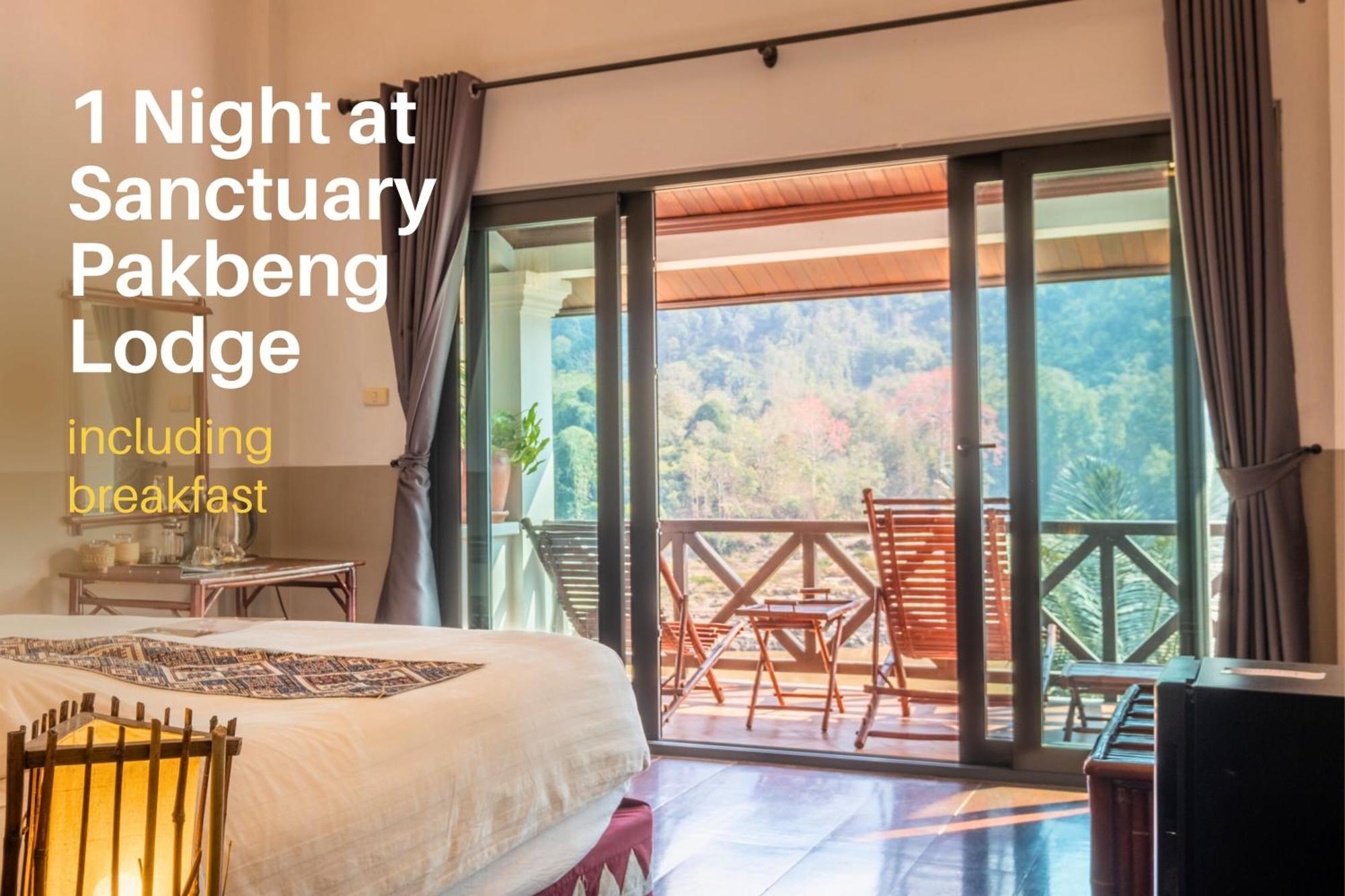 The Sanctuary Pakbeng Lodge Экстерьер фото